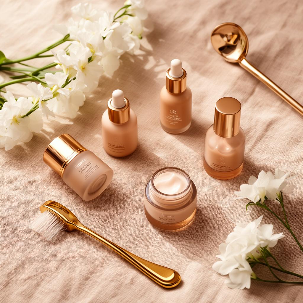 Atendimento de estética facial de luxo